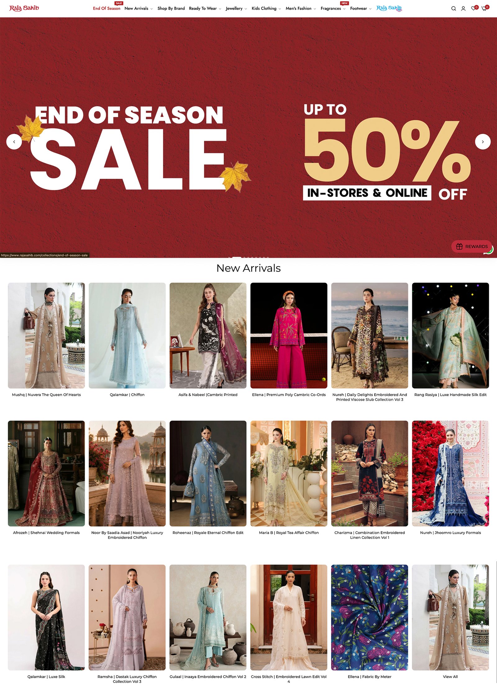 Raja Sahib Omnichannel E-Commerce